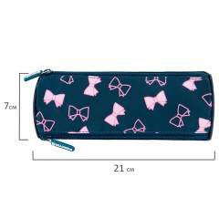 Пенал мягкий BRAUBERG, 3 отделения, нейлон, 21х7х7 см, "Elegant bow", 273581 Пенал мягкий BRAUBERG, 3 отделения, нейлон, 21х7х7 см, "Elegant bow", 273581 - фото 5