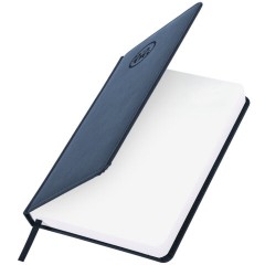 Ежедневник датированный 2026, А5, 138x213 мм, BRAUBERG "Favorite", под кожу, темно-синий, 117036 - фото 4