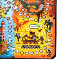 Игра настольная "Кубикрафт пиксельное приключение 10 в 1", 10 КОР, 5985 - фото 14