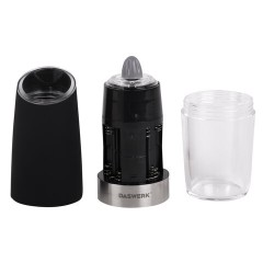 Набор гравитационных мельниц для соли и специй, электрические, 2 шт., PM-6, DASWERK (ДАСВЕРК), 456624 - фото 5