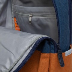 Рюкзак GRIZZLY школьный, укрепленная спинка, 2 отделения, для девочек, BLUE/ORANGE, 43х27,5х16 см, RD-341-2/3 Рюкзак GRIZZLY школьный, укрепленная спинка, 2 отделения, для девочек, BLUE/ORANGE, 43х27,5х16 см, RD-341-2/3 - фото 11