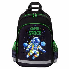 Рюкзак ПИФАГОР SCHOOL, 1 отделение, 3 кармана, "Outer space", 38x28х14 см, 273173 Рюкзак ПИФАГОР SCHOOL, 1 отделение, 3 кармана, "Outer space", 38x28х14 см, 273173 - фото 2
