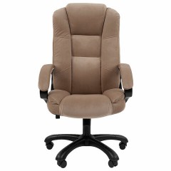 Кресло офисное Chairman CH 600, велюр, бежевое, 7158673 - фото 3