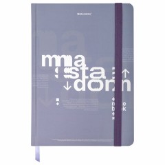 Блокнот с резинкой в клетку 96 л., А5 145х203 мм, твердая обложка, BRAUBERG, "Моноколор", 116318 Блокнот с резинкой в клетку 96 л., А5 145х203 мм, твердая обложка, BRAUBERG, "Моноколор", 116318 - фото 2