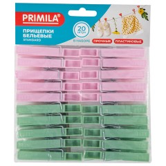 Прищепки бельевые 7,4 см, КОМПЛЕКТ 20 штук, пластик, ассорти, PRIMILA STANDARD, 700517 Прищепки бельевые 7,4 см, КОМПЛЕКТ 20 штук, пластик, ассорти, PRIMILA STANDARD, 700517 - фото 8