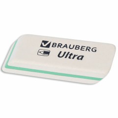 Ластик BRAUBERG "Ultra", 50х14х8 мм, белый, детали ассорти, натуральный каучук, 228704 Ластик BRAUBERG "Ultra", 50х14х8 мм, белый, детали ассорти, натуральный каучук, 228704 - фото 4